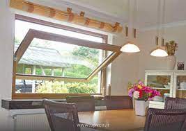 ابعاد پنجره دوجداره محوری