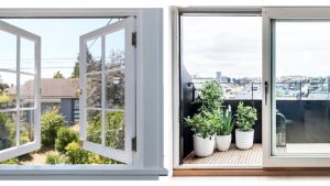 تفاوت پنجره کشویی با لولایی